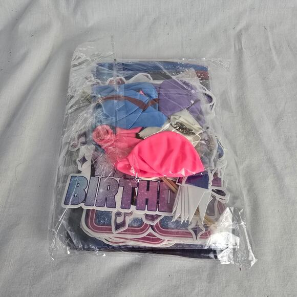 K Pop Demon Hunters Happy Birthday Party Supplies New Sealed - Picture 8 of 10